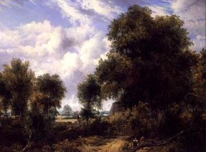Paysage boisé - Frederick Waters Watts