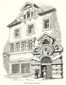 Maison de Vandyke (gravure) - Frederick William Fairholt