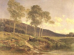 Un Chemin à Travers les Prés - Frederick William Hulme