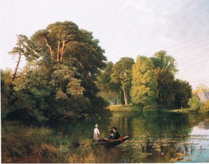 Un refuge tranquille dans le Surrey - Frederick William Hulme