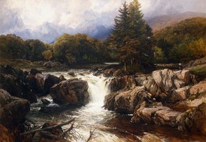 Paysage fluvial gallois