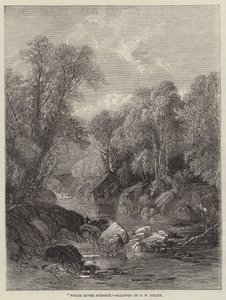 Paysage fluvial gallois - Frederick William Hulme