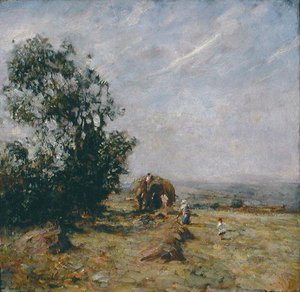 Scène de récolte