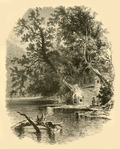 Branche nord de la Susquehanna, à Hunlocks, 1874 - Frederick William Quartley