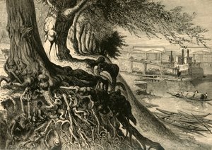 Le Savannah, à Augusta, 1872 - Frederick William Quartley