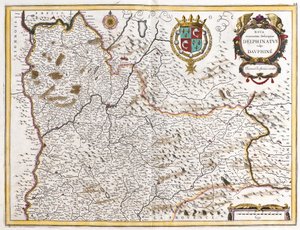 Carte du Dauphiné (France) - Frederick de Wit