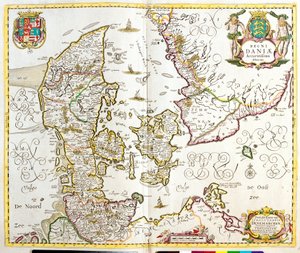Carte du Royaume du Danemark - Frederick de Wit