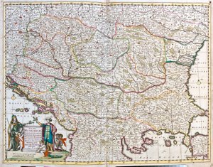 Carte du Royaume de Hongrie (gravure)
