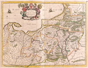 Carte du Royaume de Prusse (Allemagne)