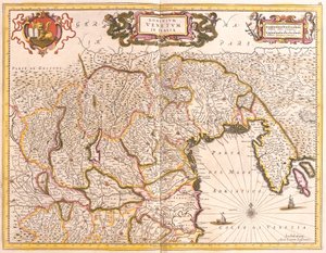 Carte des territoires vénitiens en Italie