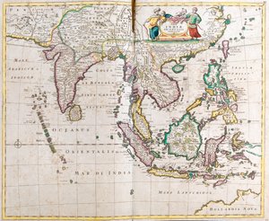 Pakistan, Inde, Népal, Bhoutan, Bangladesh, Birmanie, Thaïlande, Laos, Cambodge, Viêt Nam, Malaisie, Indonésie, Philippines - Frederick de Wit