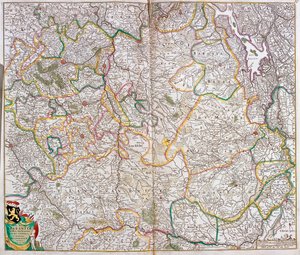 Hollande méridionale, Brabant septentrional, Région flamande, Wallonie, Région bruxelloise, Limbourg, Pays-Bas, Belgique - Frederick de Wit