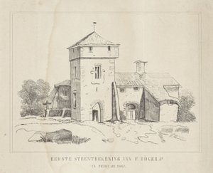 Een boerenhofstede - Frederik Böger