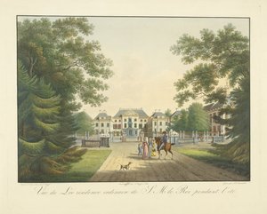 Vue du Palais Het Loo - Frederik Christiaan Bierweiler
