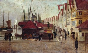 Le quai à Bergen