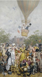 Ascension en ballon - Frederik Hendrik Kaemmerer
