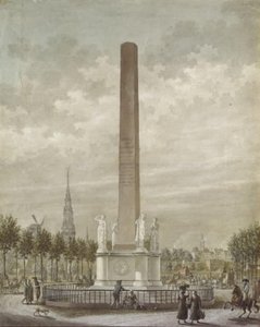 La colonne de la liberté vue du côté de Frederiksberg