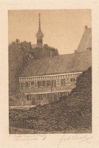 Ancienne enceinte, Maastricht - Frederik van der Harst (signed by artist)