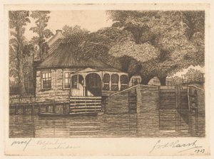 Maison de polder - Frederik van der Harst (signed by artist)