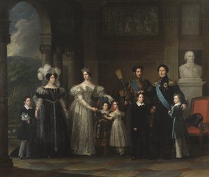 Famille Bernadotte (monarchie de Suède et Norvège): Oscar I (1799-1859), Désirée Clary (1777-1860), Joséphine de Leuchtenberg (1807-1867), Charles XV (1826-1872), Oscar II (1829-1907), Charles XIV Jean (1763-1844), le prince Gustave (1827-1852) et le princ - Fredric Westin