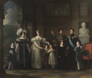 La famille Bernadotte, 1837 - Fredric Westin