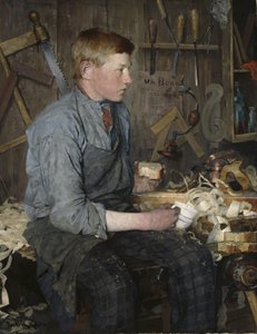 Le jeune charpentier