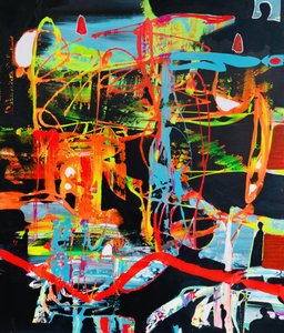 Abstrait urbain dynamique