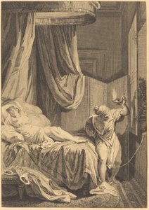 La gageure des trois commères: Le fil - French 18th Century