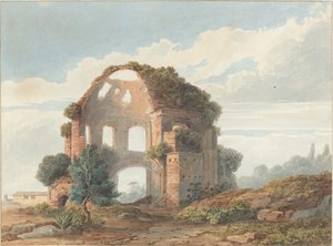 Le temple de Minerve Médica - French 18th Century