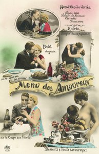 Un menu pour les amoureux (photo couleur) - French Photographer