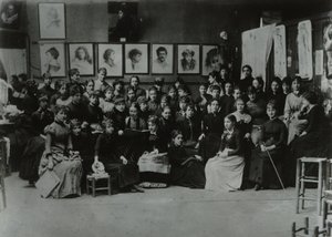 Académie Julian, Paris, groupe d