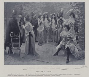 Actrices au Théâtre des Variétés, Paris, après une représentation - French Photographer