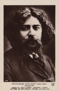 Alphonse Daudet (1840-1897), romancier français - French Photographer