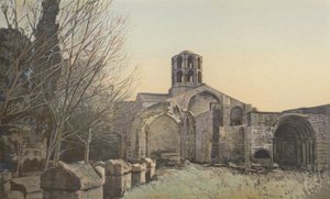Arles, Les Alyscamps, Église Saint-Honorat - French Photographer