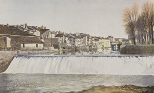 Aurillac, Vieilles maisons au bord de la Jordanne - French Photographer