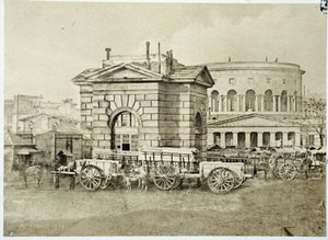 Barrière de Pantin la Villette dans « les barrières de Paris » photographie par Gouviot