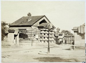 Barrière des fourneaux Vaugirard dans "les barrières de Paris" photographies par Gouviot