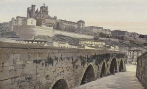 Béziers, Vieux Pont et Église Saint-Nazaire (ancienne Cathédrale) - French Photographer