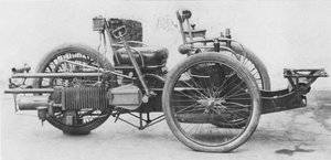 Voiturette Bollée, 1897 - French Photographer