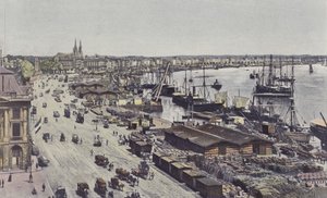 Bordeaux, Place Richelieu, Quais Louis XVIII, des Chartrons et de Bacalan - French Photographer