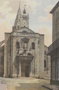 Bourg-Saint-Andéol, Église, Façade O - French Photographer
