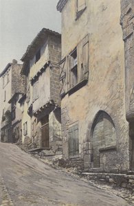 Bruniquel, Rue principale - French Photographer