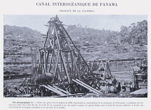 Canal Interocéanique de Panama, Travaux de La Culebra - French Photographer