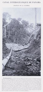 Canal interocéanique de Panama, travaux de la Culebra