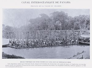 Canal Interocéanique de Panama, Travaux de la Vallée du Chagres