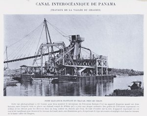 Canal Interocéanique de Panama, Travaux de la Vallée du Chagres - French Photographer