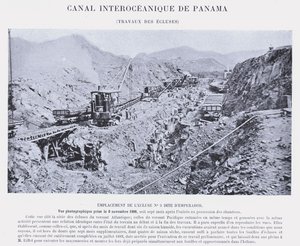 Canal interocéanique de Panama, travaux des écluses