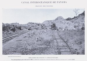 Canal Interocéanique de Panama, Travaux des Écluses
