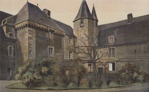 Carrouge, Château, Façade sur la cour - French Photographer
