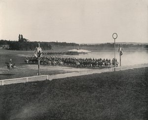 Manœuvre de cavalerie à Longchamp - French Photographer